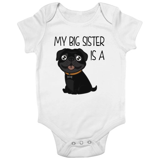 My Big Sister is a Black Pug